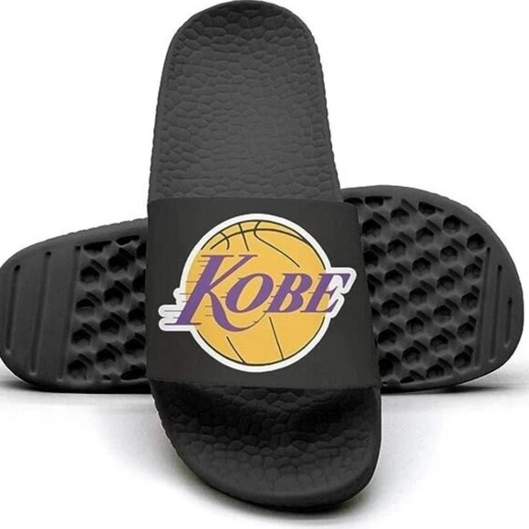 Men's Slides Sandals Outdoor Extra-soft Fashion Slip on Black Shoes US SIZE 10 - Picture 1 of 7